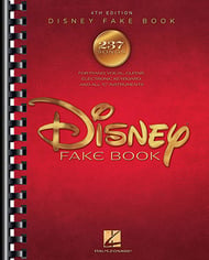 The Disney Fake Book piano sheet music cover